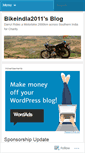 Mobile Screenshot of bikeindia2011.wordpress.com
