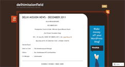 Desktop Screenshot of delhimissionfield.wordpress.com