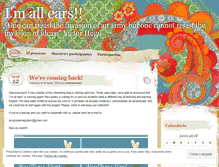 Tablet Screenshot of imallearsproject.wordpress.com