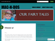 Tablet Screenshot of macndos.wordpress.com