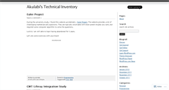 Desktop Screenshot of akulabi.wordpress.com