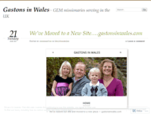 Tablet Screenshot of gastonsinwales.wordpress.com