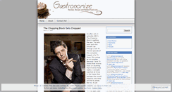 Desktop Screenshot of gastronomize.wordpress.com
