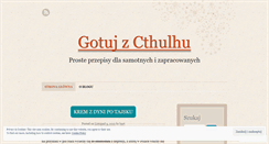 Desktop Screenshot of gotujzcthulhu.wordpress.com