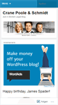 Mobile Screenshot of cranepooleschmidt.wordpress.com