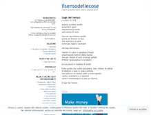 Tablet Screenshot of ilsensodellecose.wordpress.com