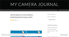 Desktop Screenshot of mycamerajournal.wordpress.com