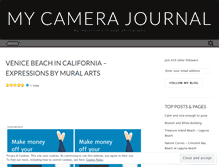 Tablet Screenshot of mycamerajournal.wordpress.com