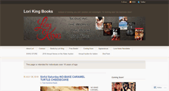 Desktop Screenshot of lorikingbooks.wordpress.com