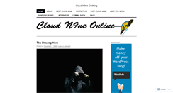 Desktop Screenshot of cloudn9neonline.wordpress.com