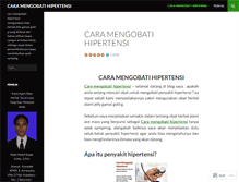 Tablet Screenshot of caramengobatihipertensiii.wordpress.com