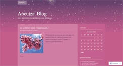 Desktop Screenshot of ancutzablog.wordpress.com