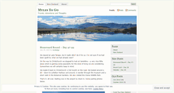 Desktop Screenshot of myles2go.wordpress.com