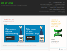 Tablet Screenshot of ciiedolores.wordpress.com