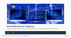 Desktop Screenshot of investimentosenegocios.wordpress.com