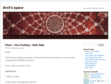 Tablet Screenshot of amitsdave.wordpress.com