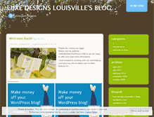 Tablet Screenshot of luxedesignslouisville.wordpress.com