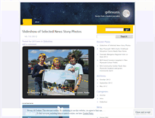 Tablet Screenshot of gillevans.wordpress.com