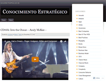 Tablet Screenshot of conocimientoestrategico.wordpress.com