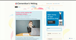 Desktop Screenshot of clementkon.wordpress.com