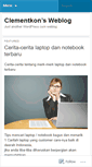 Mobile Screenshot of clementkon.wordpress.com
