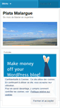 Mobile Screenshot of platamalargue.wordpress.com