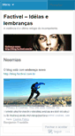 Mobile Screenshot of factivel.wordpress.com