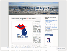 Tablet Screenshot of getsmitten.wordpress.com