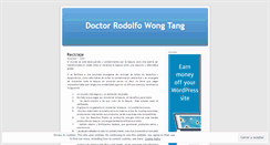 Desktop Screenshot of doctorwong.wordpress.com