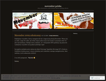 Tablet Screenshot of movemberpolska.wordpress.com