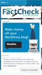 Mobile Screenshot of fhjfactcheck.wordpress.com