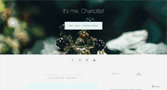 Desktop Screenshot of charlottelawrence.wordpress.com