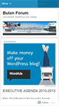 Mobile Screenshot of bulanblog.wordpress.com
