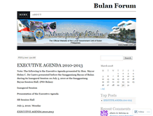 Tablet Screenshot of bulanblog.wordpress.com