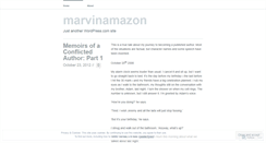 Desktop Screenshot of marvinamazon.wordpress.com