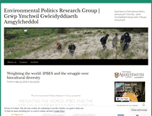 Tablet Screenshot of environmentalpoliticsresearchgroup.wordpress.com