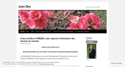 Desktop Screenshot of jeandey.wordpress.com
