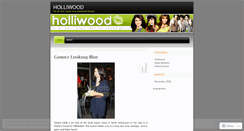 Desktop Screenshot of holliwood.wordpress.com