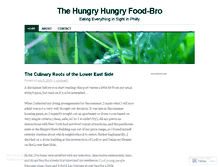 Tablet Screenshot of hungryhungryfoodbro.wordpress.com