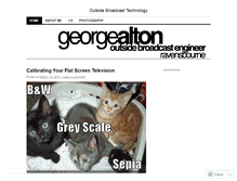 Tablet Screenshot of georgealton.wordpress.com