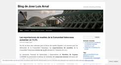 Desktop Screenshot of joseluisarnal.wordpress.com