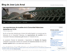 Tablet Screenshot of joseluisarnal.wordpress.com