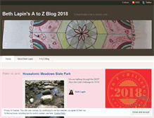 Tablet Screenshot of bethlapinsatozblog.wordpress.com