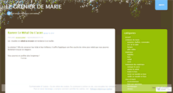 Desktop Screenshot of legrenierdemarie.wordpress.com