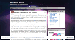 Desktop Screenshot of madiunpublik.wordpress.com