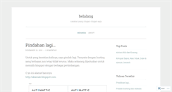 Desktop Screenshot of belalang.wordpress.com