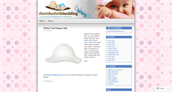Desktop Screenshot of cherishedcribbedding.wordpress.com