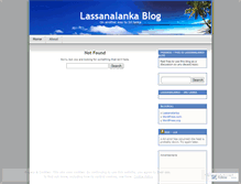 Tablet Screenshot of lassanalanka.wordpress.com