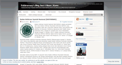 Desktop Screenshot of fakhrurrazypi.wordpress.com
