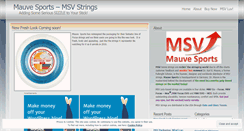 Desktop Screenshot of msvstrings.wordpress.com